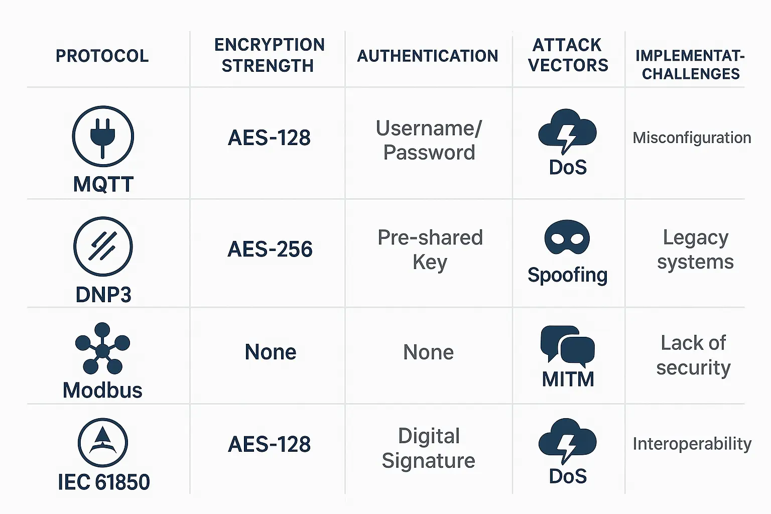 Detailed visual analysis of historical smart grid cyberattacks to build expertise and trust through understanding vulnerabilities and defense evolution.