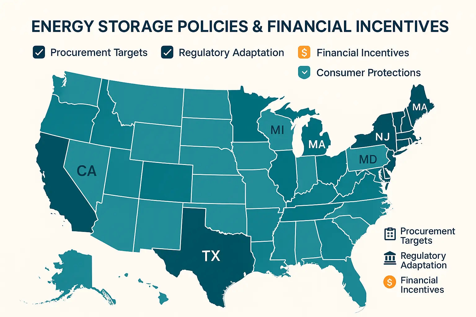 A clear visualization of the regulatory environment reinforces our expertise and helps stakeholders understand the multi-layered policy framework impacting C&I energy storage projects.