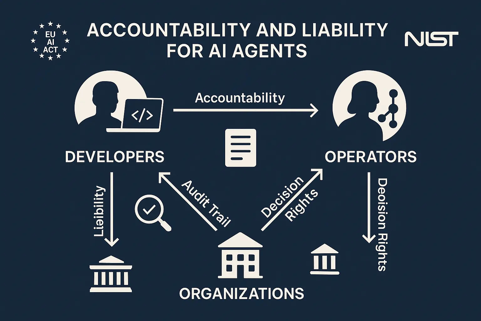 Clear accountability is essential for responsible AI agents; understanding roles and legal frameworks builds trust and reduces risk.