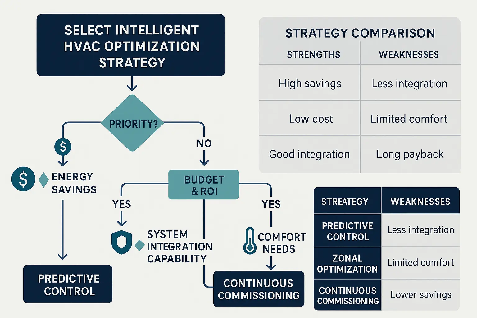 Comprehensive overview of the intelligent HVAC implementation journey highlighting key challenges and best practices for successful deployment.